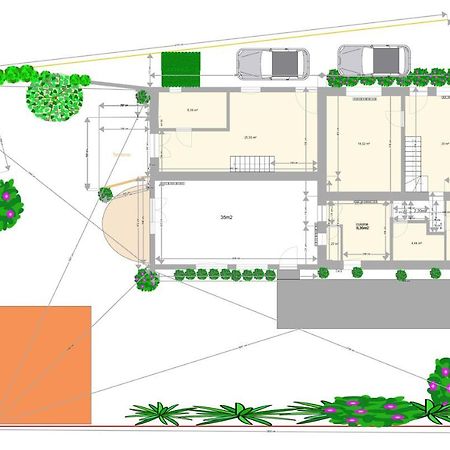 La Glycine Villa Fouesnant Eksteriør bilde